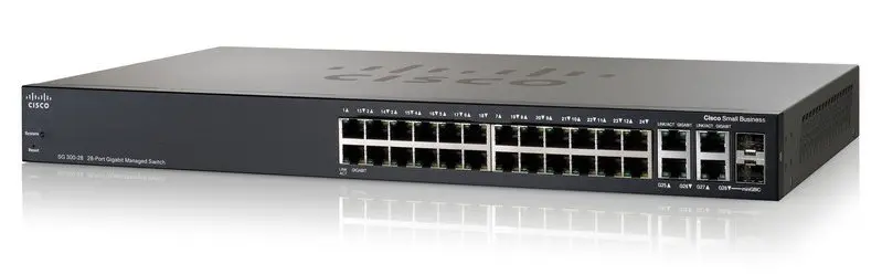 CISCO SG300-28 28-Ports Gigabit Managed Switch