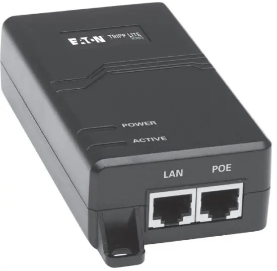 TRIPPLITE 1-Port Gigabit High-Power PoE + Midspan Injector