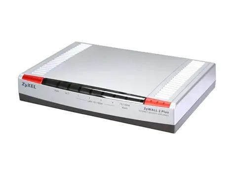 ZyXEL zyWALL 2 plus internet security appliance