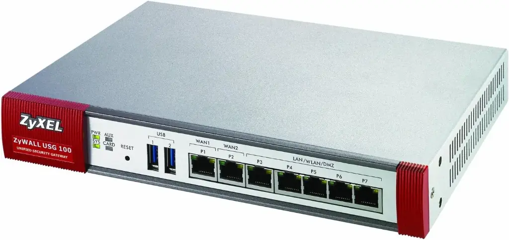 ZyXEL ZyWALL USG 100 unified security gateway